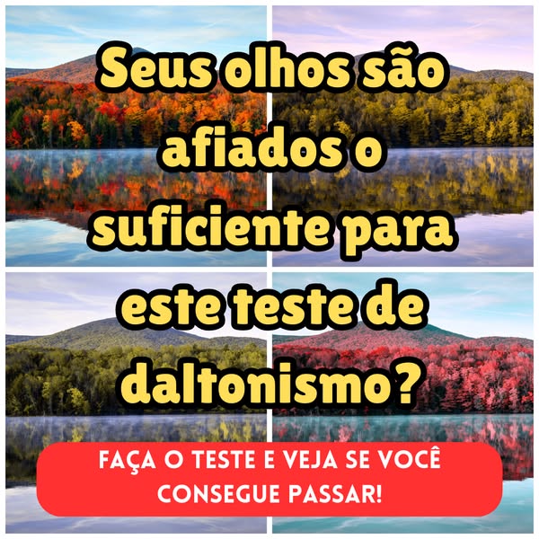 Você Consegue Passar Nestes Testes De Daltonismo? 🎨